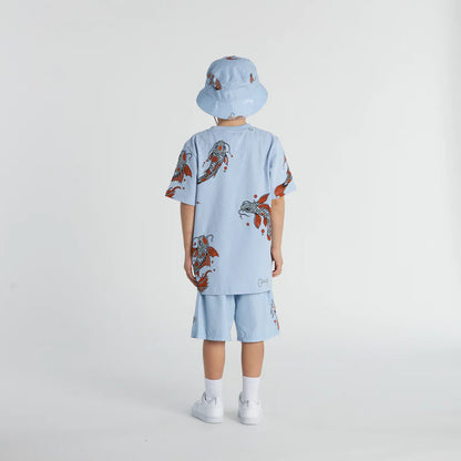 CRATE KIDS // Swim Shorts KOI FISH POWDER BLUE