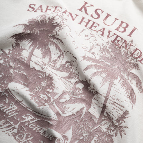 KSUBI // Paradiso Cut Off Tee VINTAGE WHITE