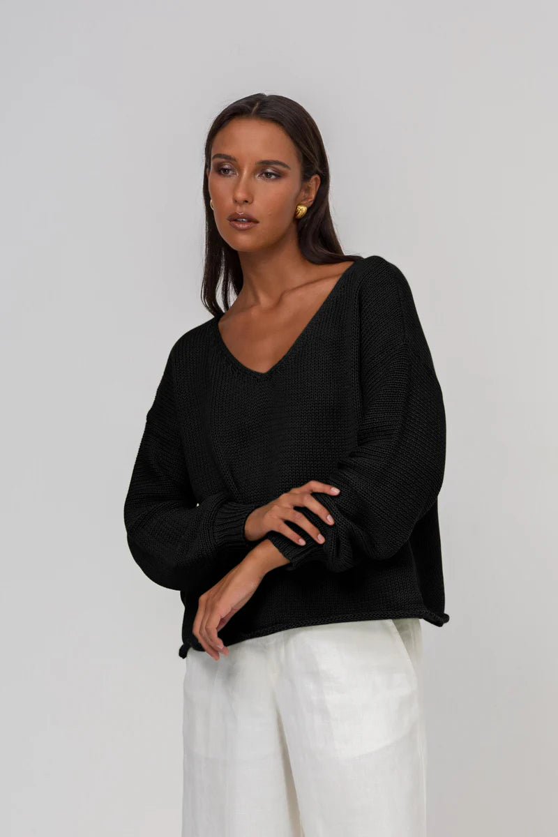 BLAK // Keep Me Close Sweater BLACK