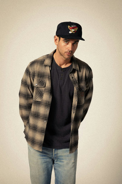 BRIXTON // Keller MP SNPK BLACK