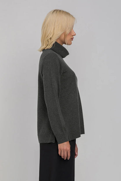 BLAK // Kendra Sweater CHARCOAL MARLE