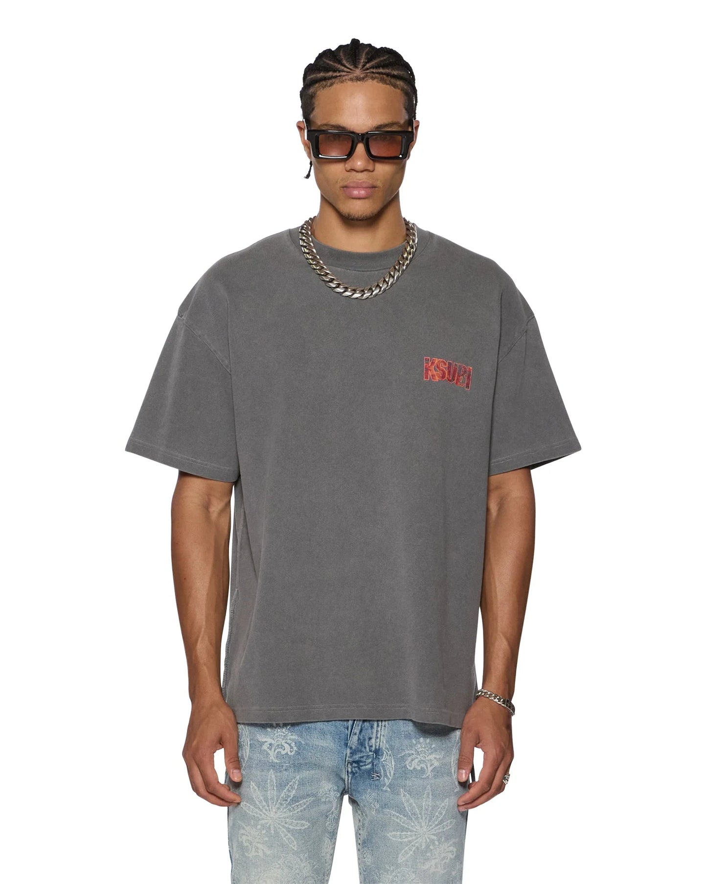 KSUBI // Kickstart Ekcess SS Tee CHARCOAL