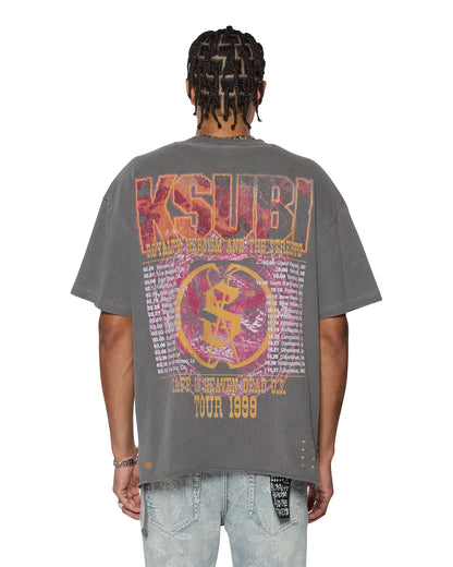 KSUBI // Kickstart Ekcess SS Tee CHARCOAL