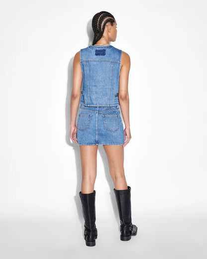 KSUBI // Vagabond Waistcoat Heritage DENIM