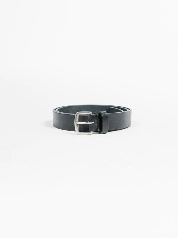 THRILLS // Leather Belt BLACK