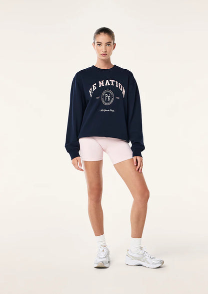 P.E NATION // Liberty Sweater DARK NAVY