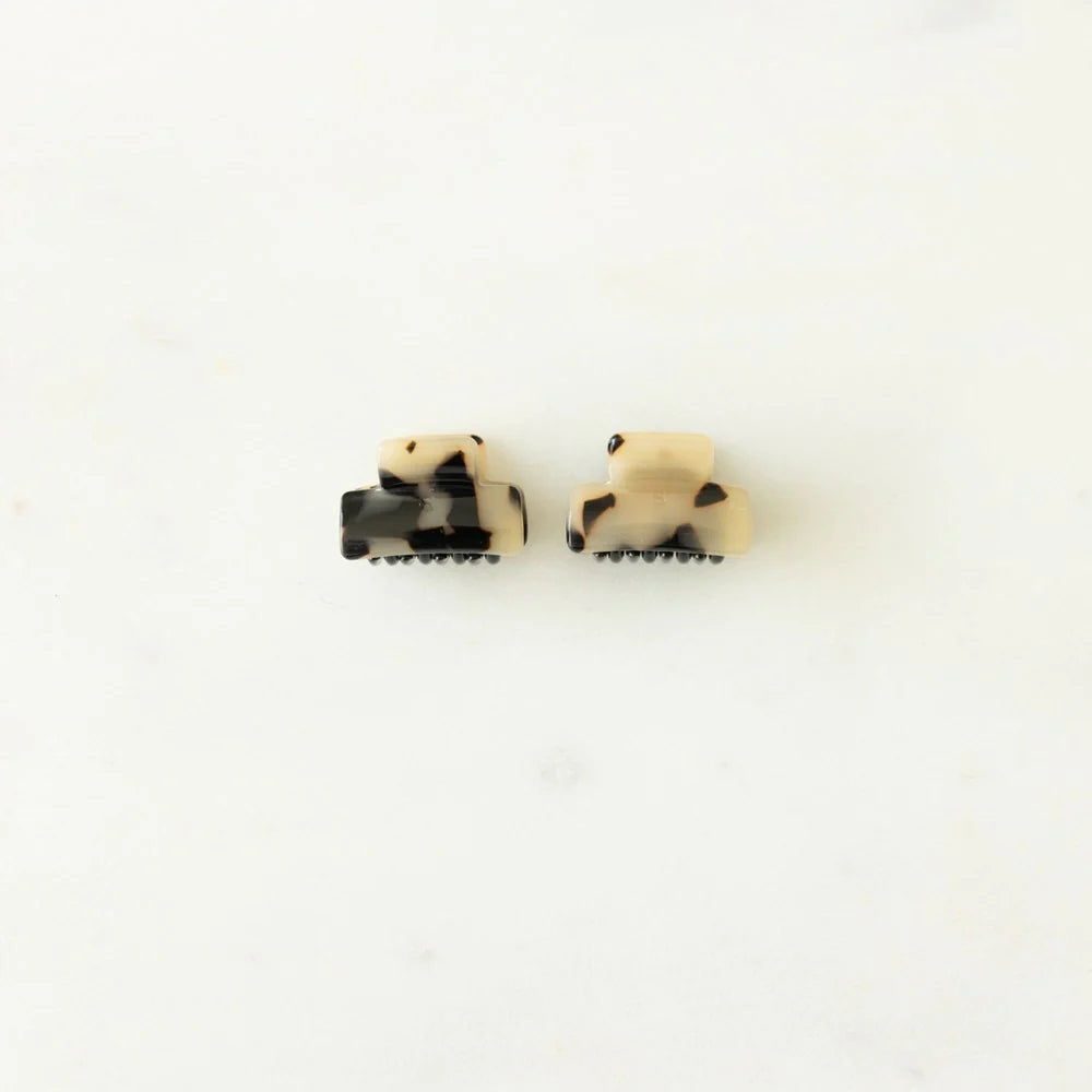 S O P H I E // Claw Clips Mini LIGHT TORT