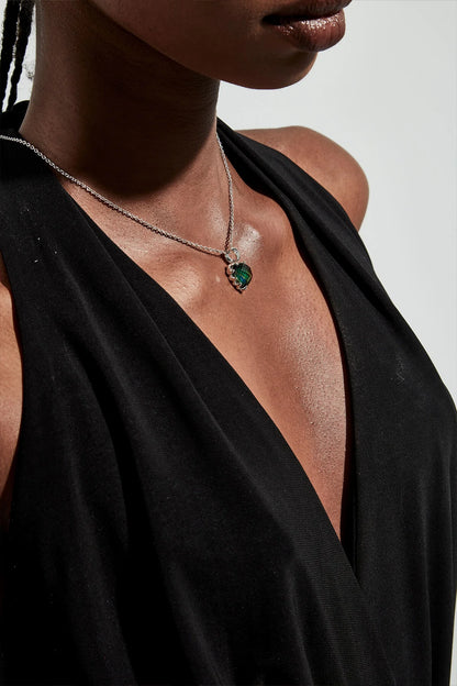 SGC // Love Anchor Necklace MOODSTONE