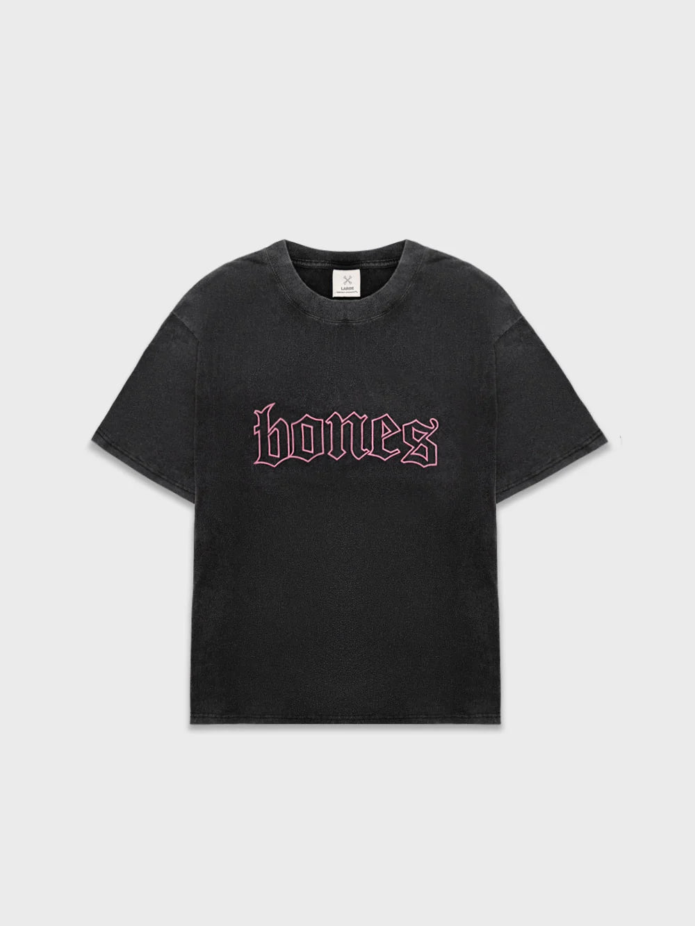 BILLY BONES // Lovers Steeze Tee WASHED BLACK