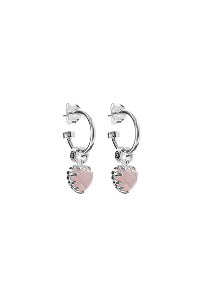 SGC // Love Anchor Earring ROSE QUARTZ
