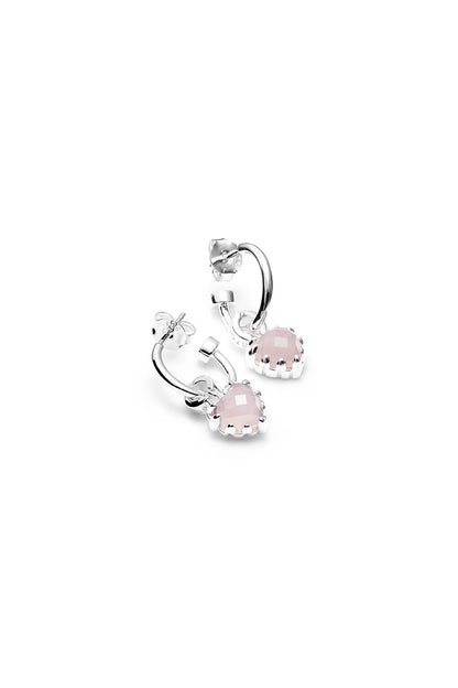SGC // Love Anchor Earring ROSE QUARTZ