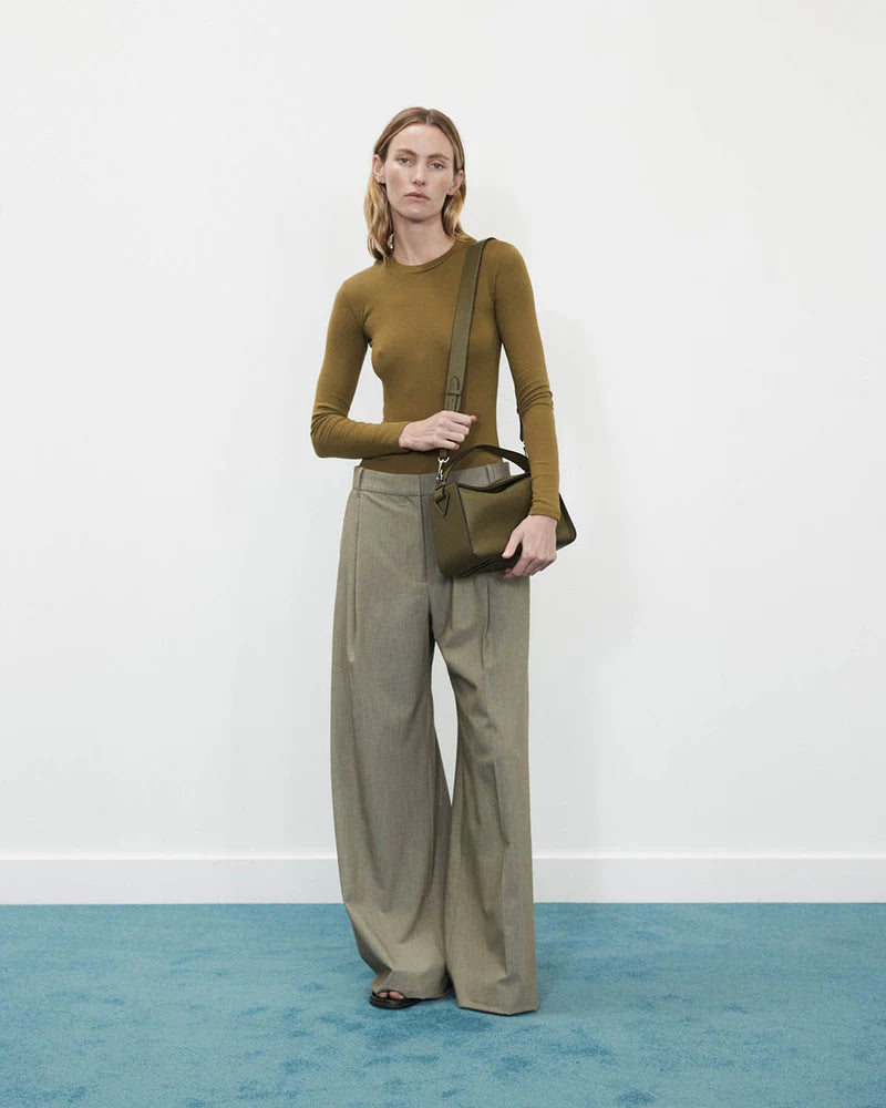 THE HORSE // Clementine Bag OLIVE PEBBLED
