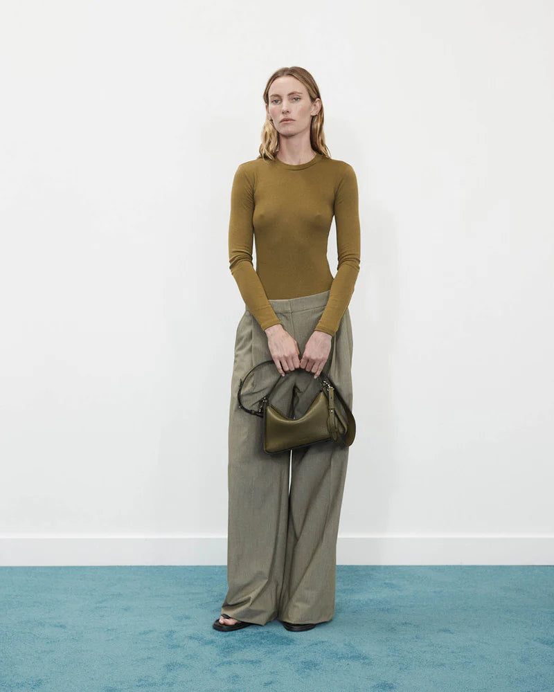 THE HORSE // Clementine Bag OLIVE PEBBLED