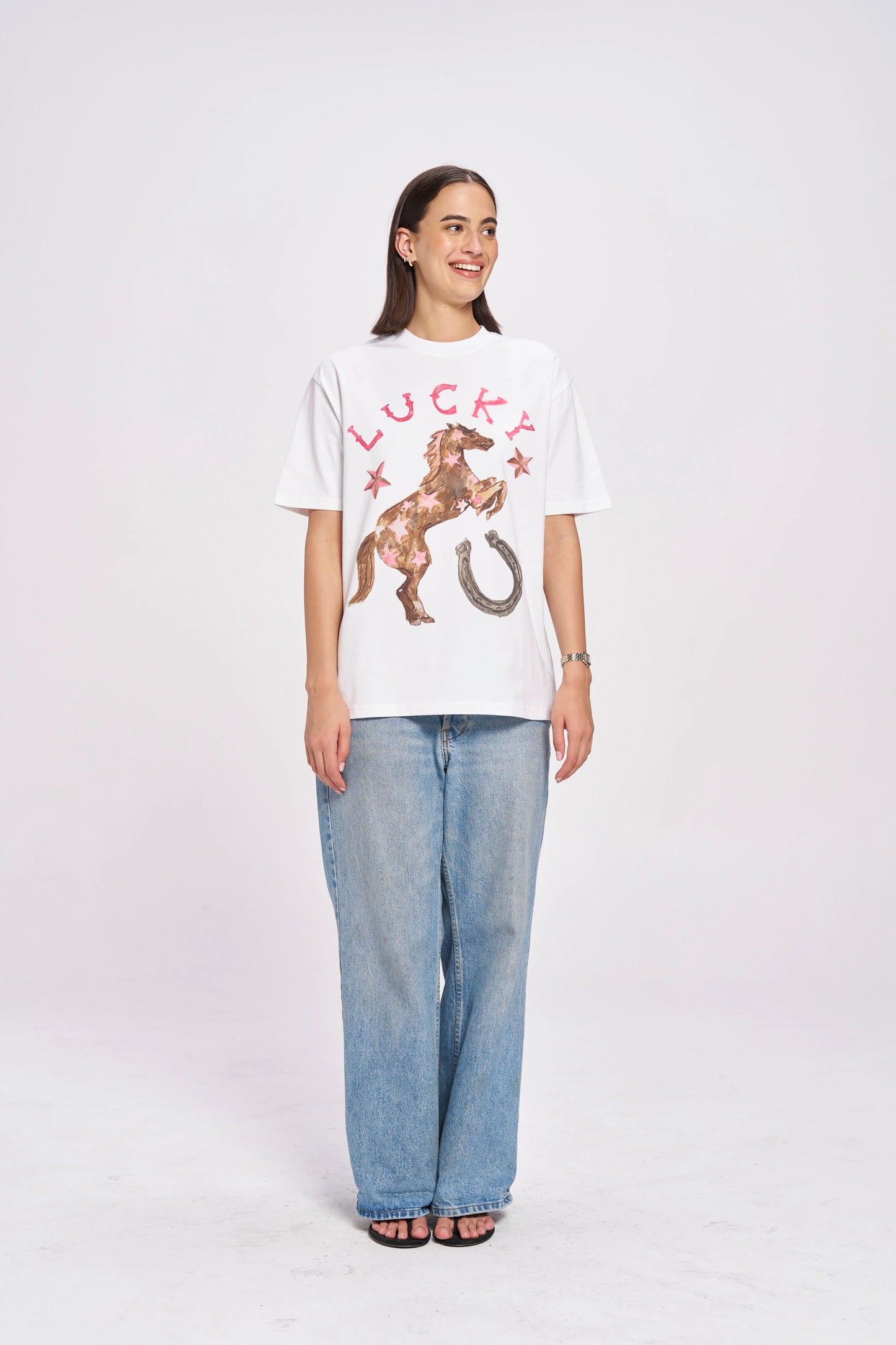 MAKU // Lucky Oversized WHITE