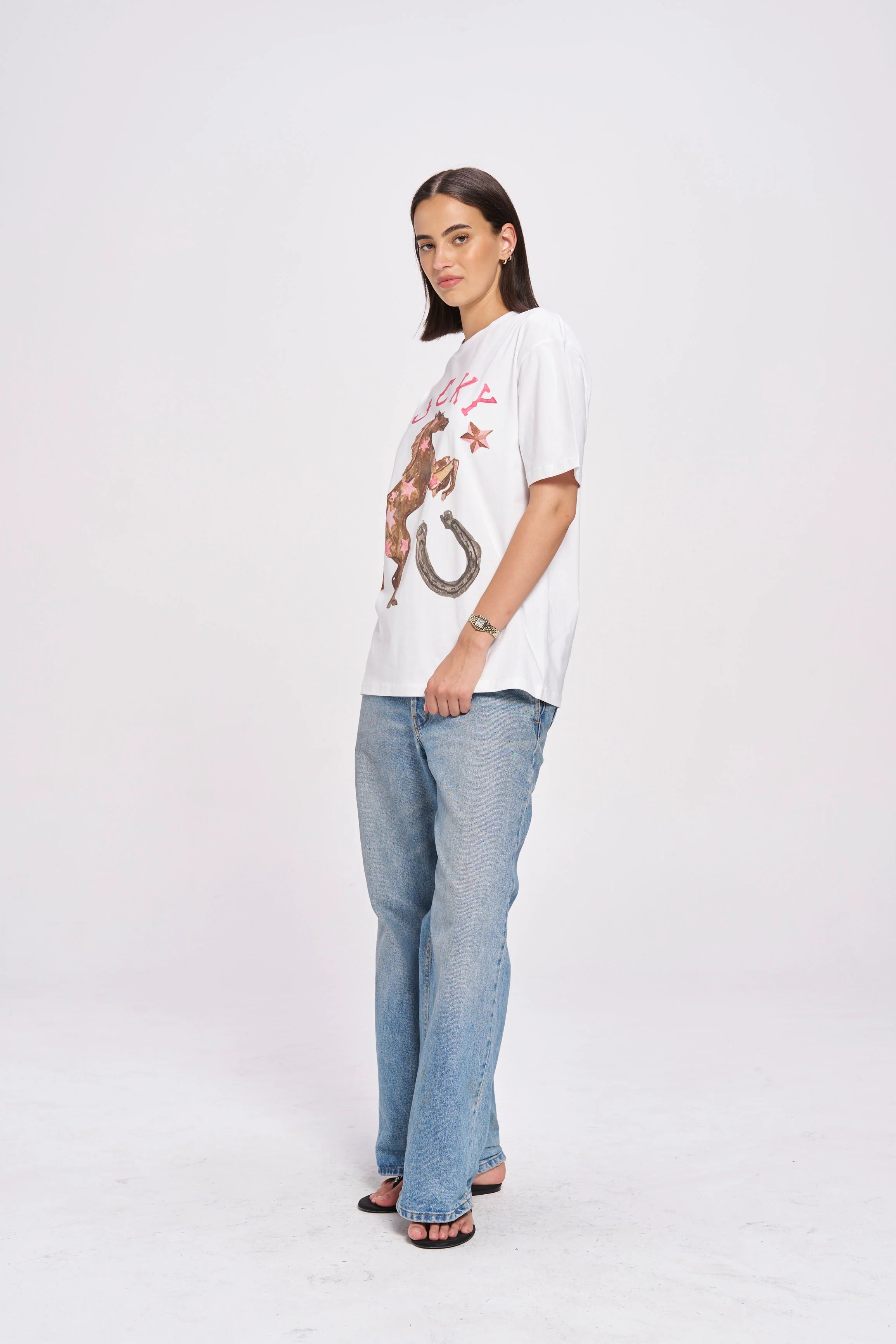 MAKU // Lucky Oversized WHITE