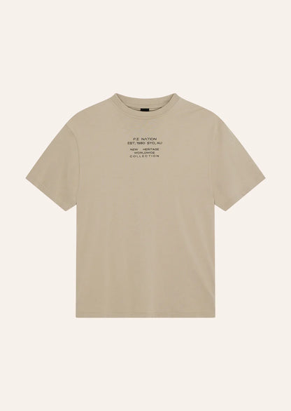 P.E NATION // Lamont Tee WASHED BISCUIT