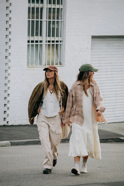 OTTWAY // Living Cap WASHED BROWN