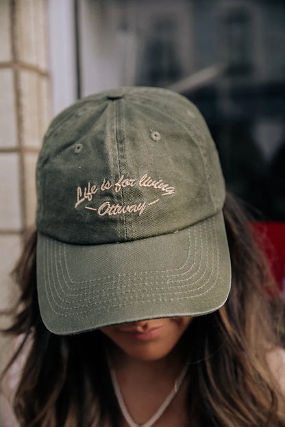 OTTWAY // Living Cap WASHED GREEN