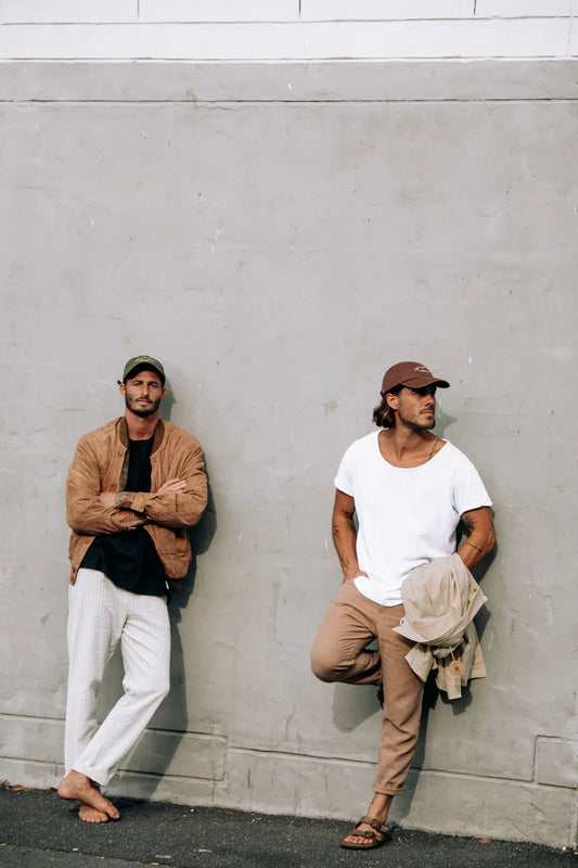 OTTWAY // Living Cap WASHED BROWN