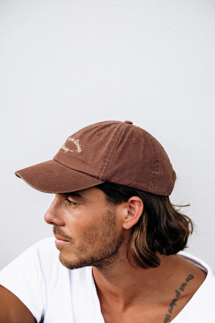 OTTWAY // Living Cap WASHED BROWN