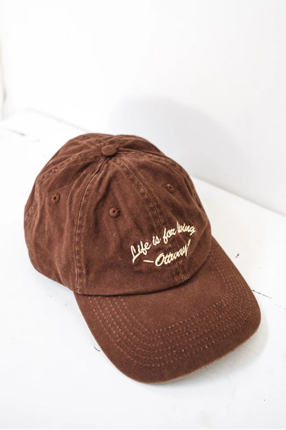 OTTWAY // Living Cap WASHED BROWN