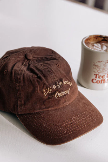 OTTWAY // Living Cap WASHED BROWN