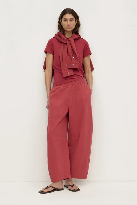 Elaine Barrel Pant RAISIN
