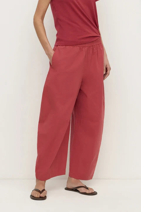 Elaine Barrel Pant RAISIN