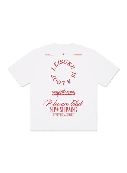 BARNEY COOLS // Loop Tee WHITE