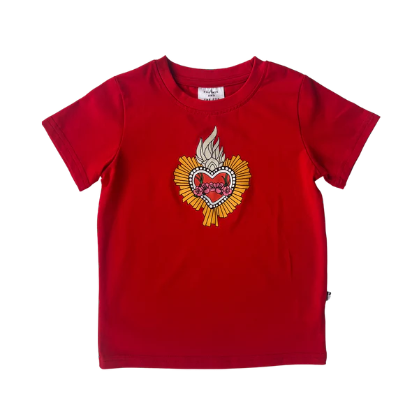 PHOENIX AND THE FOX // Love Struck Tee RED