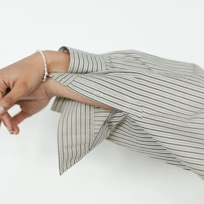 S O P H I E // Love This Shirt CHARCOAL STRIPES