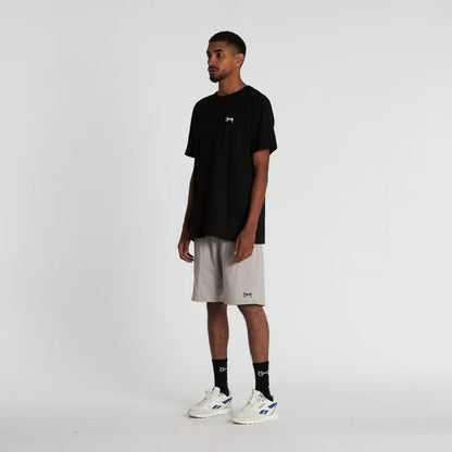CRATE // Reversible Sweat Short BLACK/GREY