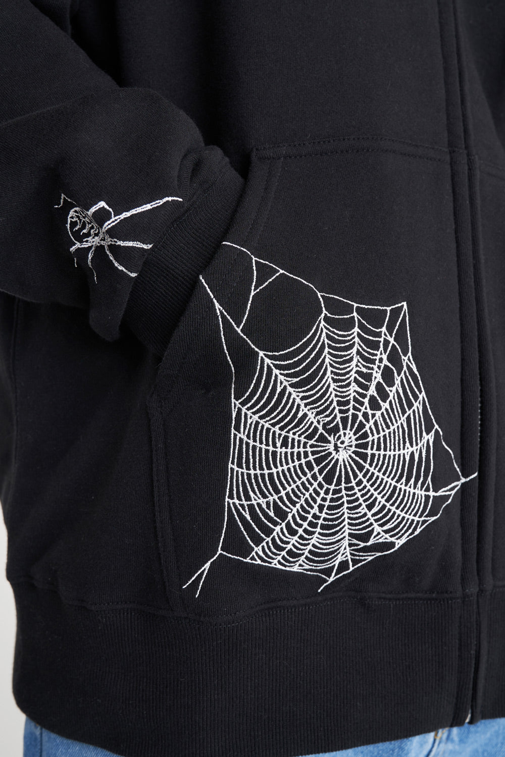 HUFFER // Block Zip Hood SACRAMENT BLACK