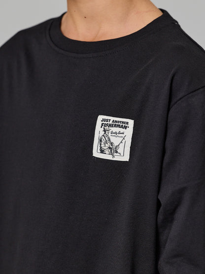 JAF KIDS // Mini Quality LS Tee BLACK