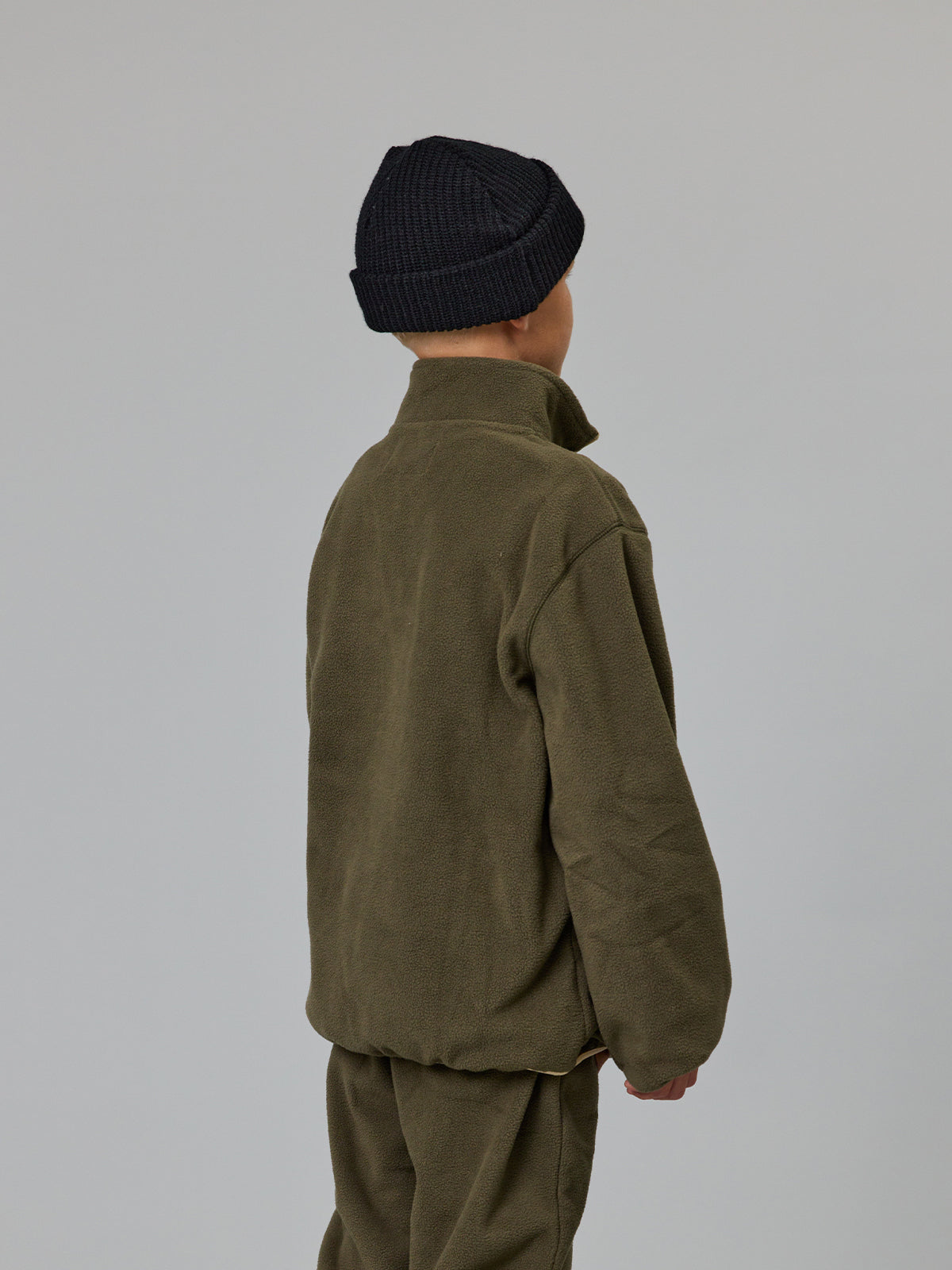 JAF KIDS // Mini Ranger 1/4 Zip KHAKI