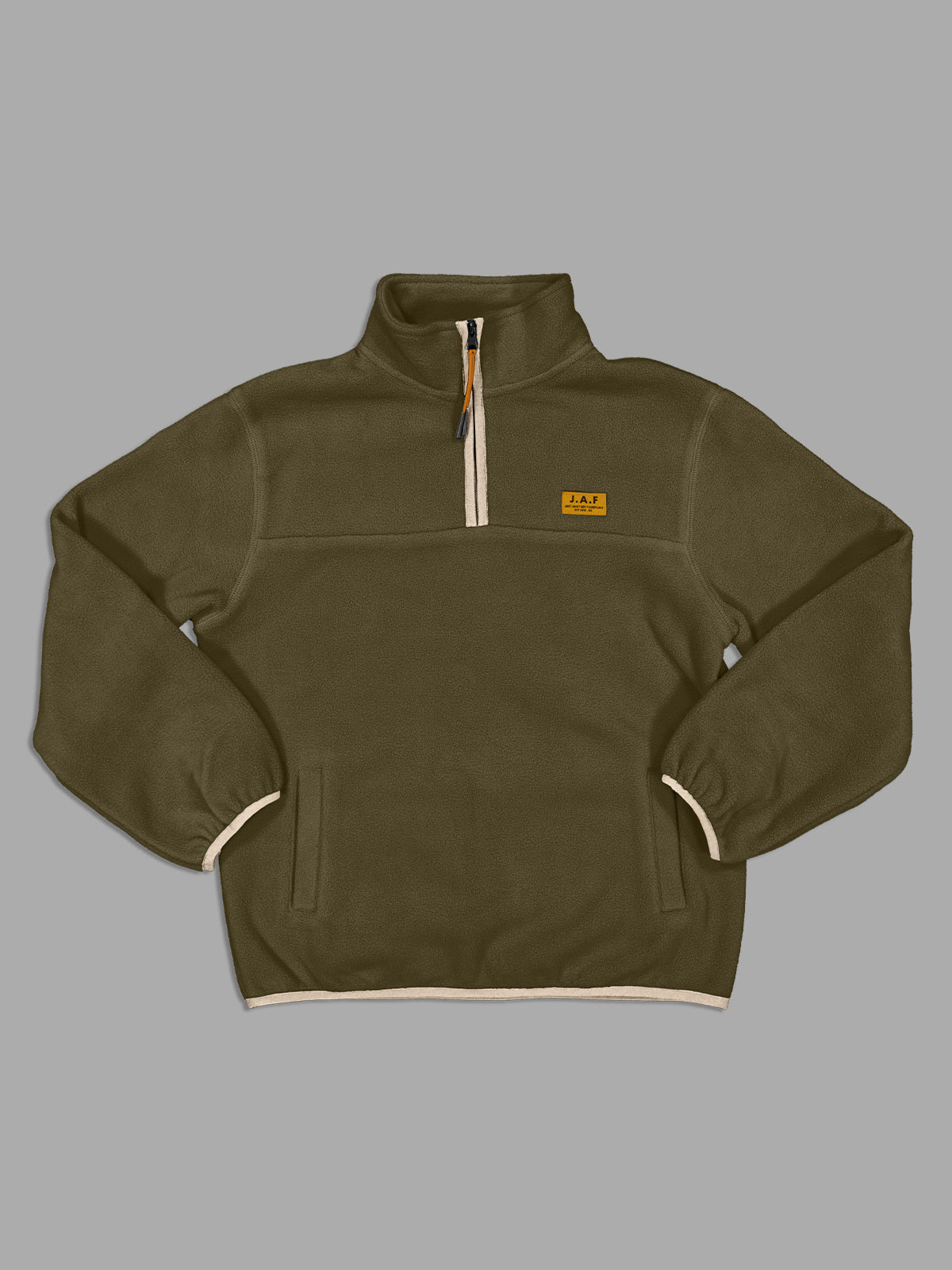 JAF KIDS // Mini Ranger 1/4 Zip KHAKI