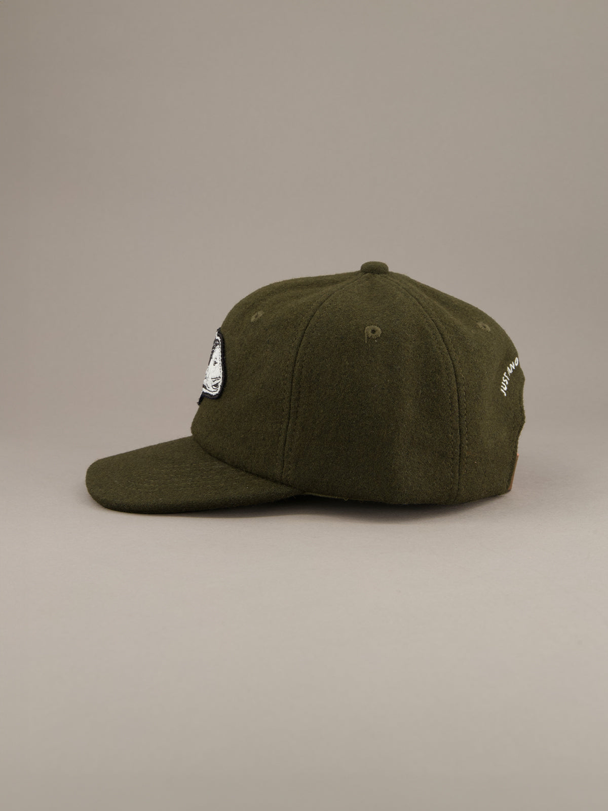 JAF KIDS // Mini Snapper Felt Cap PINENEEDLE
