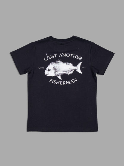 JAF KIDS // Mini Snapper Tee BLACK