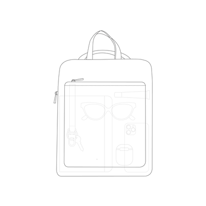 THE HORSE // The Backpack MINI BLACK