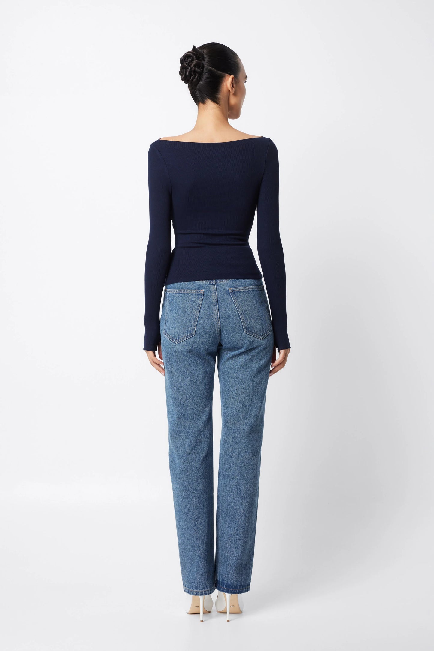MOSSMAN // Camden Top NAVY
