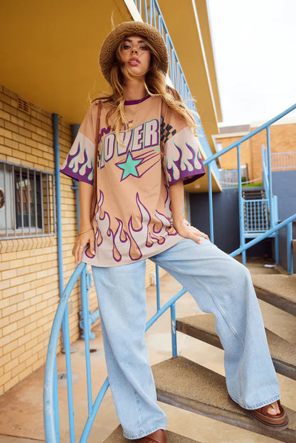 ONLY LOVERS LEFT // Moto Tee MOCHA