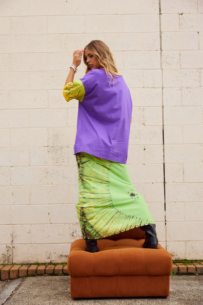 ONLY LOVERS LEFT // Moto Tee VIOLET