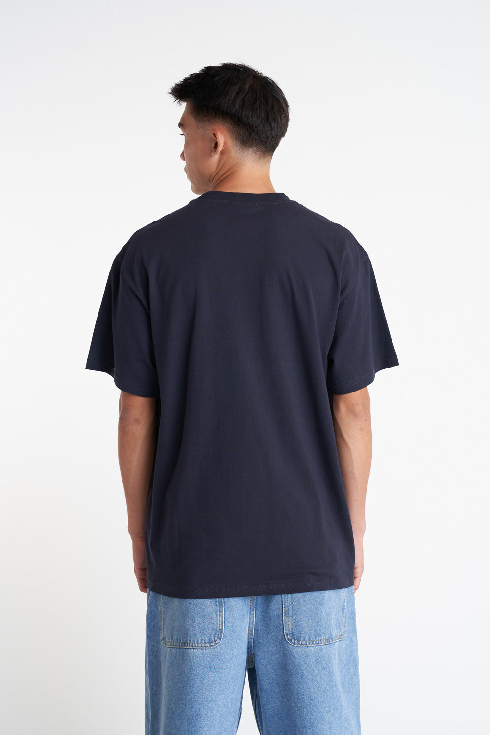 HUFFER // Sup Tee 190 CUBED NAVY