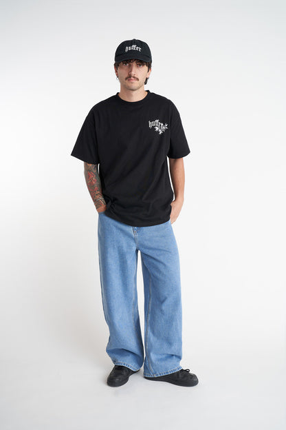 HUFFER // Block Tee SNAKED BLACK