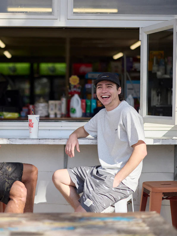 JAF // Mullet Stack Volley Shorts BLACK