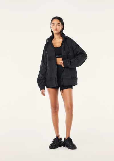P.E NATION // Man Down Jacket BLACK