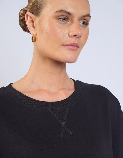 LUNA LANE // Mason Tee BLACK