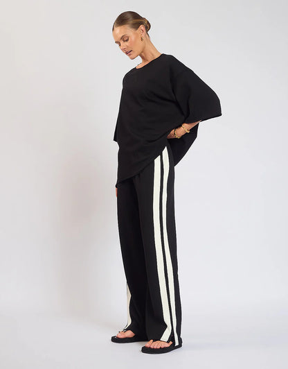 LUNA LANE // Mason Tee BLACK