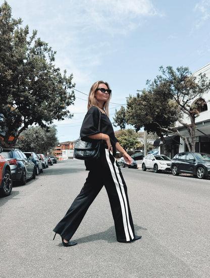 LUNA LANE // Mason Tee BLACK