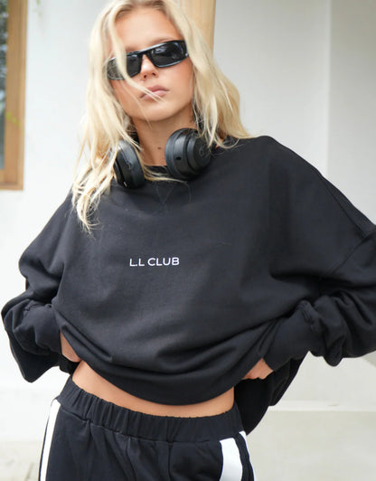 LUNA LANE // Max Crew BLACK